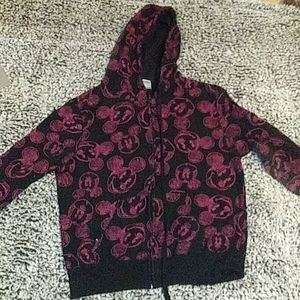 Black And Pink Mickey Mouse Jacket